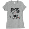 smoking kills Ladies Fitted T-Shirt