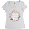 Happy Father's Day Women's Triblend Scoop T-shirt