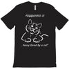 happiness is being loved by a cat T-Shirt