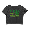 my 1st saint paddyday Crop Top