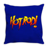 rowdy roddy piper hot rod vintage Throw Pillow