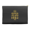 kings are born in 1982 Accessory Pouches