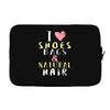 shoes bags natural hair Laptop sleeve