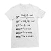 X-Mas Math Ladies Fitted T-Shirt