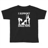 i support single moms Toddler T-shirt