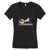 unicorn beach Women's V-Neck T-Shirt