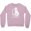 i'm smiling should scare u pirate skeleton Crewneck Sweatshirt