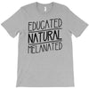 educated, natural, melanated T-Shirt