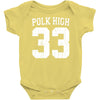 polk high Baby Onesie