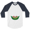 Two Peas In a Pod Twin Chocolate Babies 3/4 Sleeve Shirt