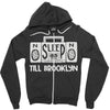 no sleep boombox Zipper Hoodie