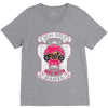 Real Girls Ride With Daryl V-Neck Tee