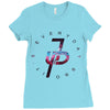 jake paul galaxy Ladies Fitted T-Shirt