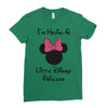 I'm Having a Little Disney Princess Ladies Fitted T-Shirt