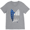 Attack On Titan V-Neck Tee