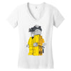 breaking bad lego parody Women's V-Neck T-Shirt