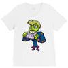 monster cartoon character 14 V-Neck Tee