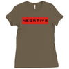 negative Ladies Fitted T-Shirt