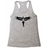 the crow Racerback Tank