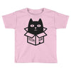 cats love boxes Toddler T-shirt