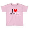 i love running Toddler T-shirt