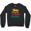 single mom's cools t shirts Crewneck Sweatshirt