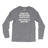called you stupid Long Sleeve Shirts