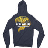 khabib gold eagle Zipper Hoodie