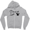crazy cat lady Zipper Hoodie