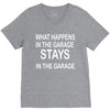 stays in the garage V-Neck Tee