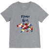 mama bear floral V-Neck Tee