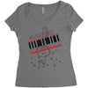 Singing Women's Triblend Scoop T-shirt