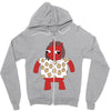Ugandan Knuckles Zipper Hoodie
