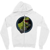 big guns black backing Zipper Hoodie