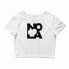 love nola new orleans american jazz blues music t shirt Crop Top
