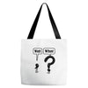 wait,what Tote Bags