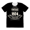 premium vintage 1974 classic perfectly aged limited edition All Over Women's T-shirt