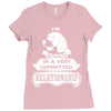 I Am Beagle Actually In A Very Commited Relationship Ladies Fitted T-Shirt