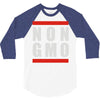 non gmo 3/4 Sleeve Shirt