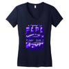 papa grumpy Women's V-Neck T-Shirt