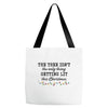 the tree isn't the only getting lit this christmas Tote Bags