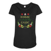 home is where the guac is Maternity Scoop Neck T-shirt