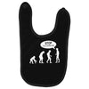 banksy funny human evolution indie Baby Bibs