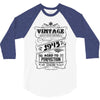 Vintage Aged To Perfection 1945 3/4 Sleeve Shirt