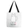 cat love person! Tote Bags