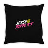 jesse and the rippers Throw Pillow