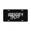 identity thief License Plate