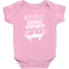 let's go an adventure (for dark color) Baby Bodysuit