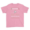 aquarius christmas ugly sweater Youth Tee