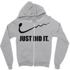 just did it Zipper Hoodie